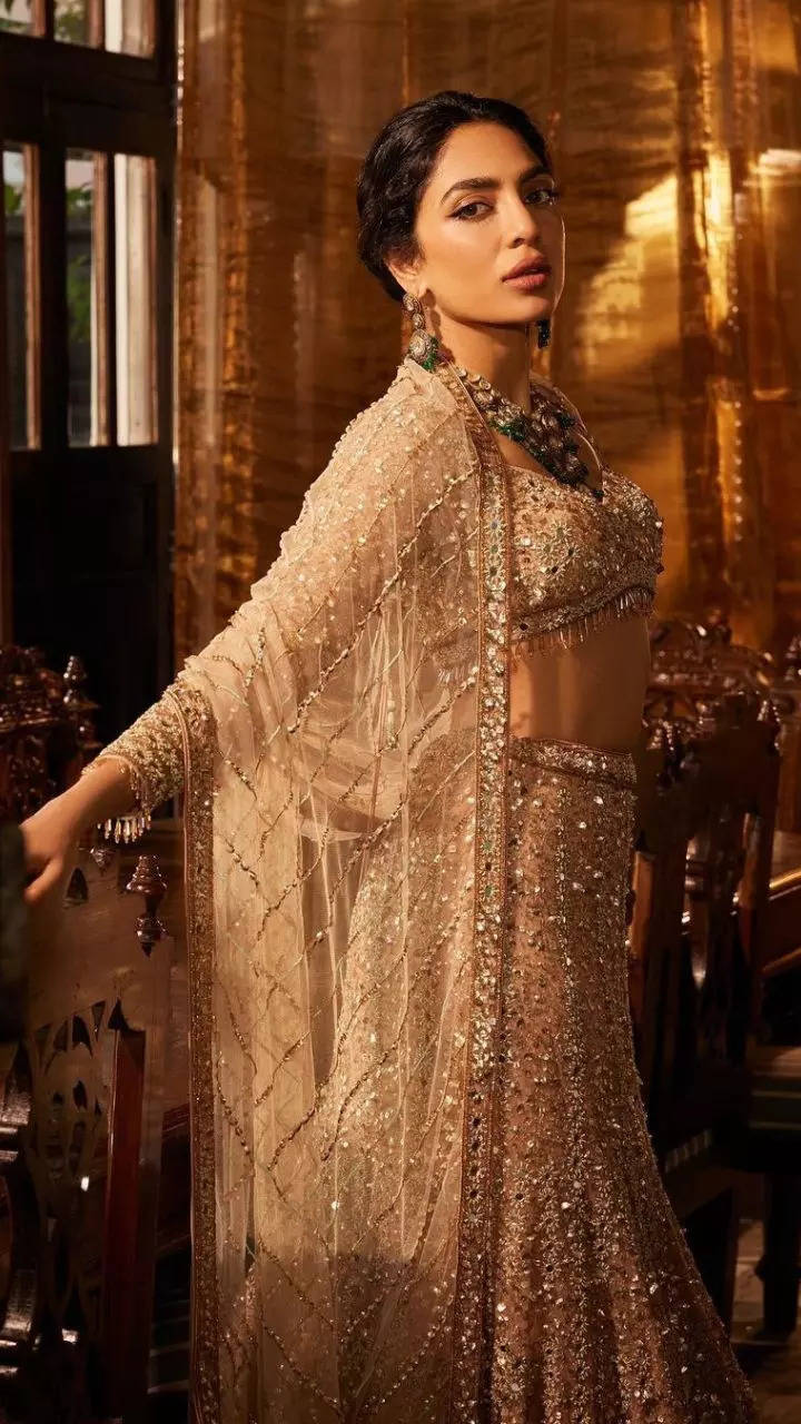 Red Sabyasachi Bridal Lehenga - Shaadiwish