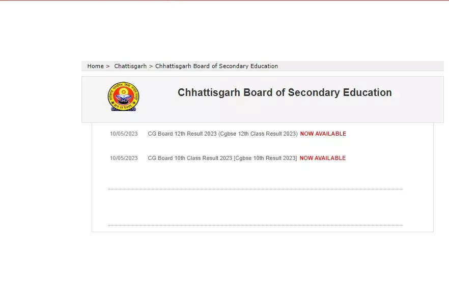 Chhattisgarh, CGBSE 10th 12th Results 2023 DECLARED For CG Board, Check ...