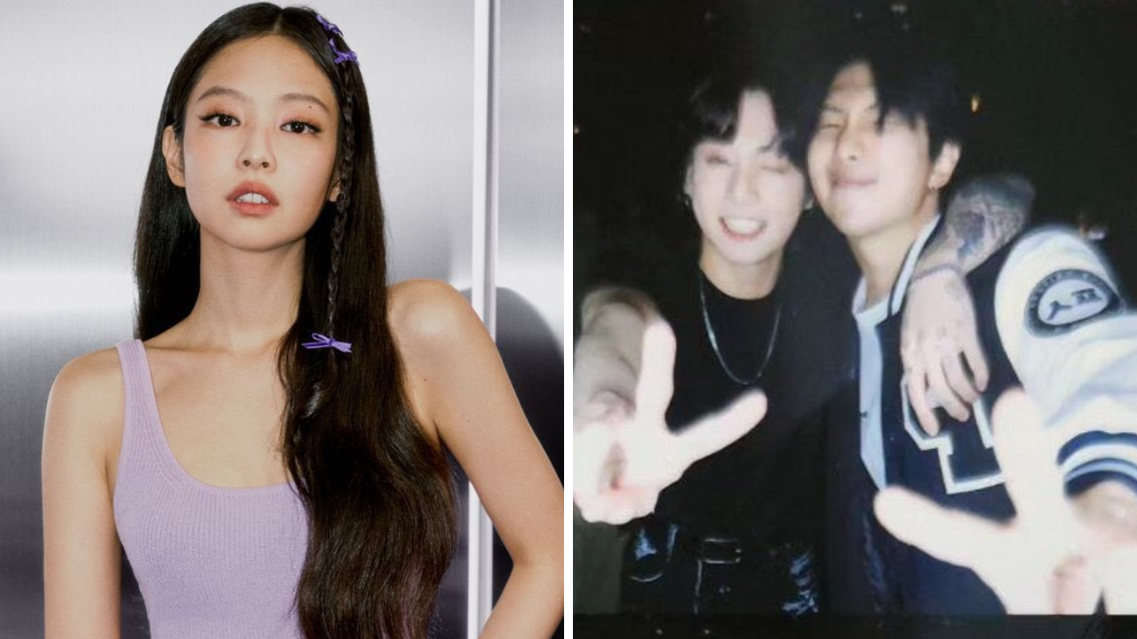 BTS' Jungkook And RM Attend Blackpink Star's Jenny Calvin Klein After ...