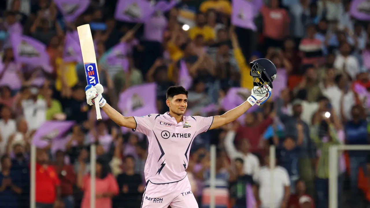 Gt Vs Srh Shubman Gill S Maiden Ipl Century Confirms Top Two Finish For Gujarat Titans