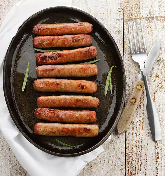 Pork sausage