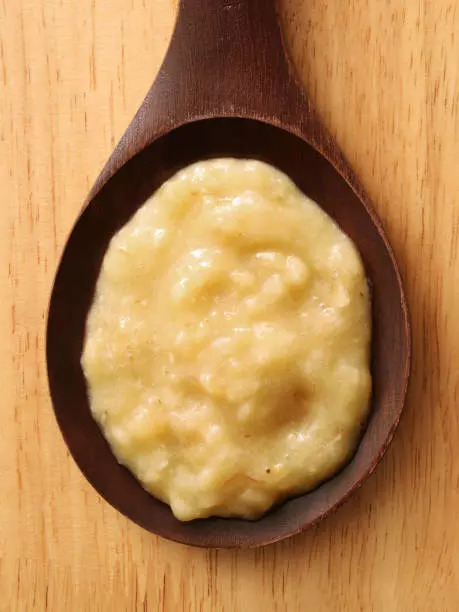 Mashed bananas