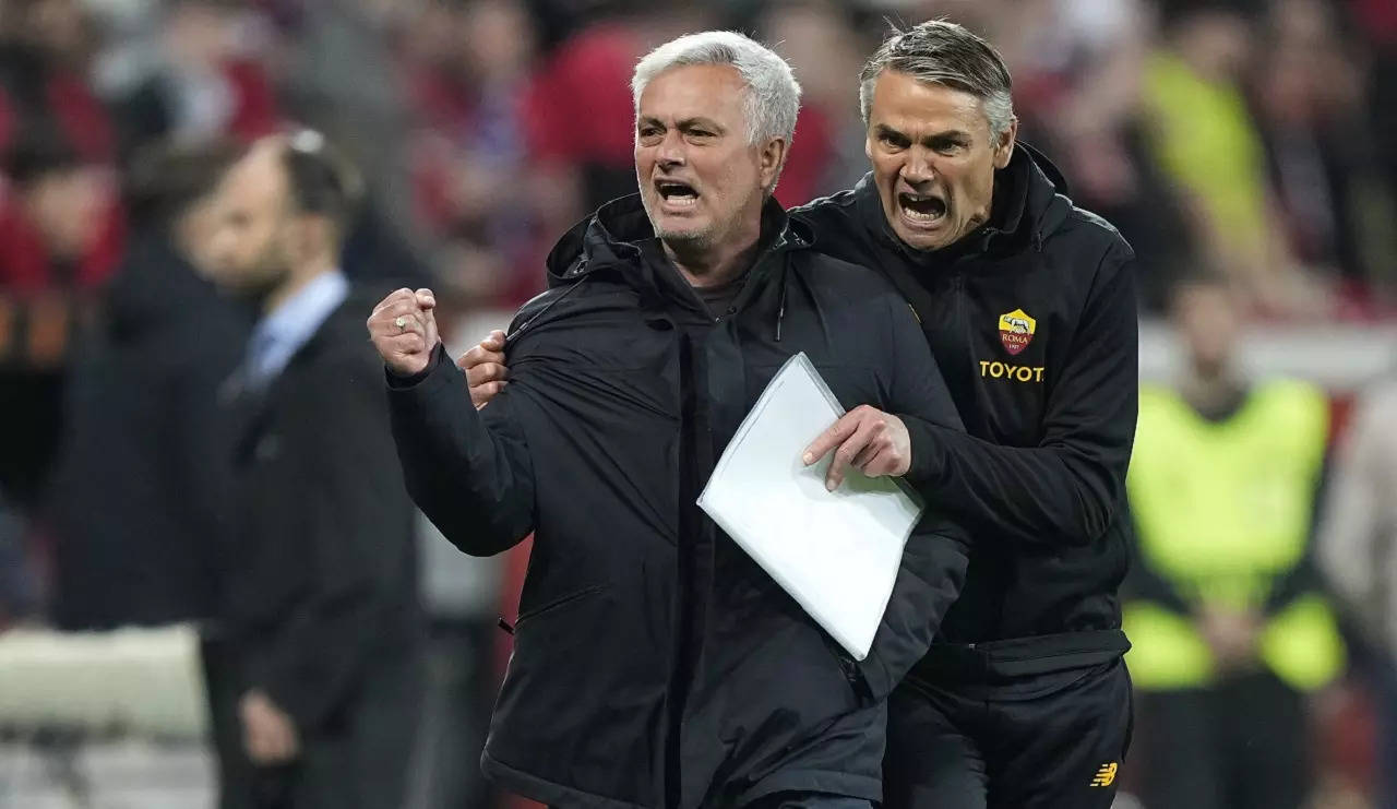 Jose Mourinhos As Roma Through To Europa League Final After Playing Draw Against Bayer 9203