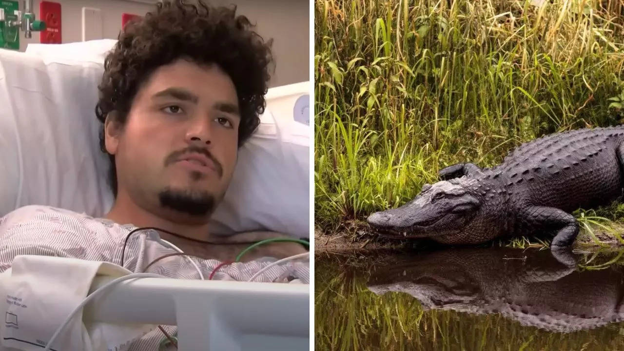 Florida man who lost arm to alligator bite recalls urinating in pond during attack