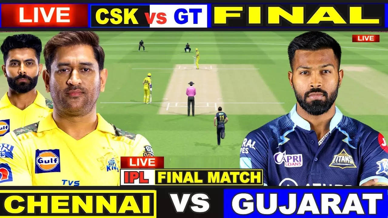 CSK banam GT, MS Dhoni-led CSK win IPL 2023 Title and GT Runner Up ...