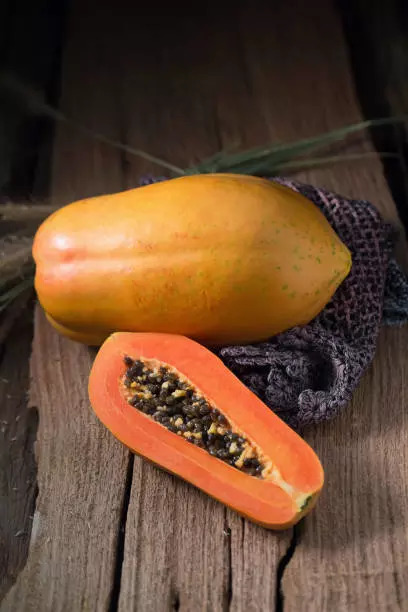 Pumpkin papaya mask