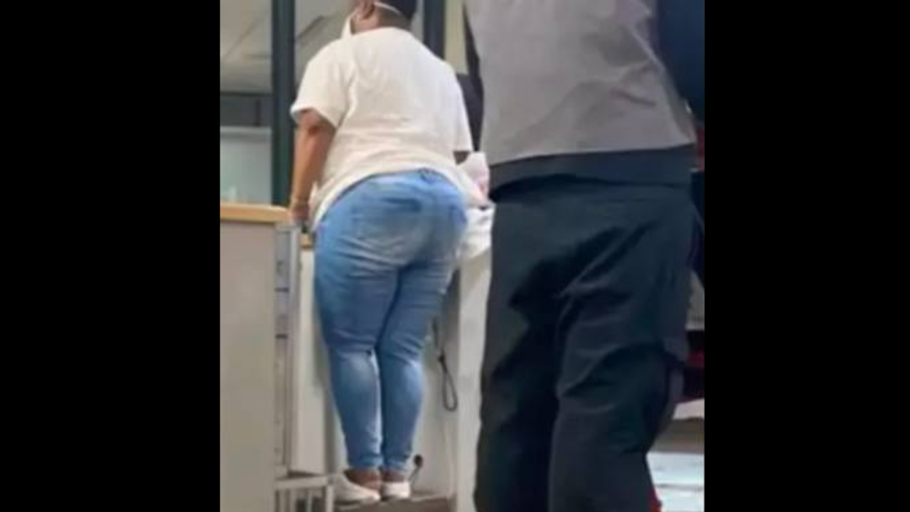 Woman Weighed on Airport Luggage Scale for Security Viral Clip Angers Netizens ViralVibe