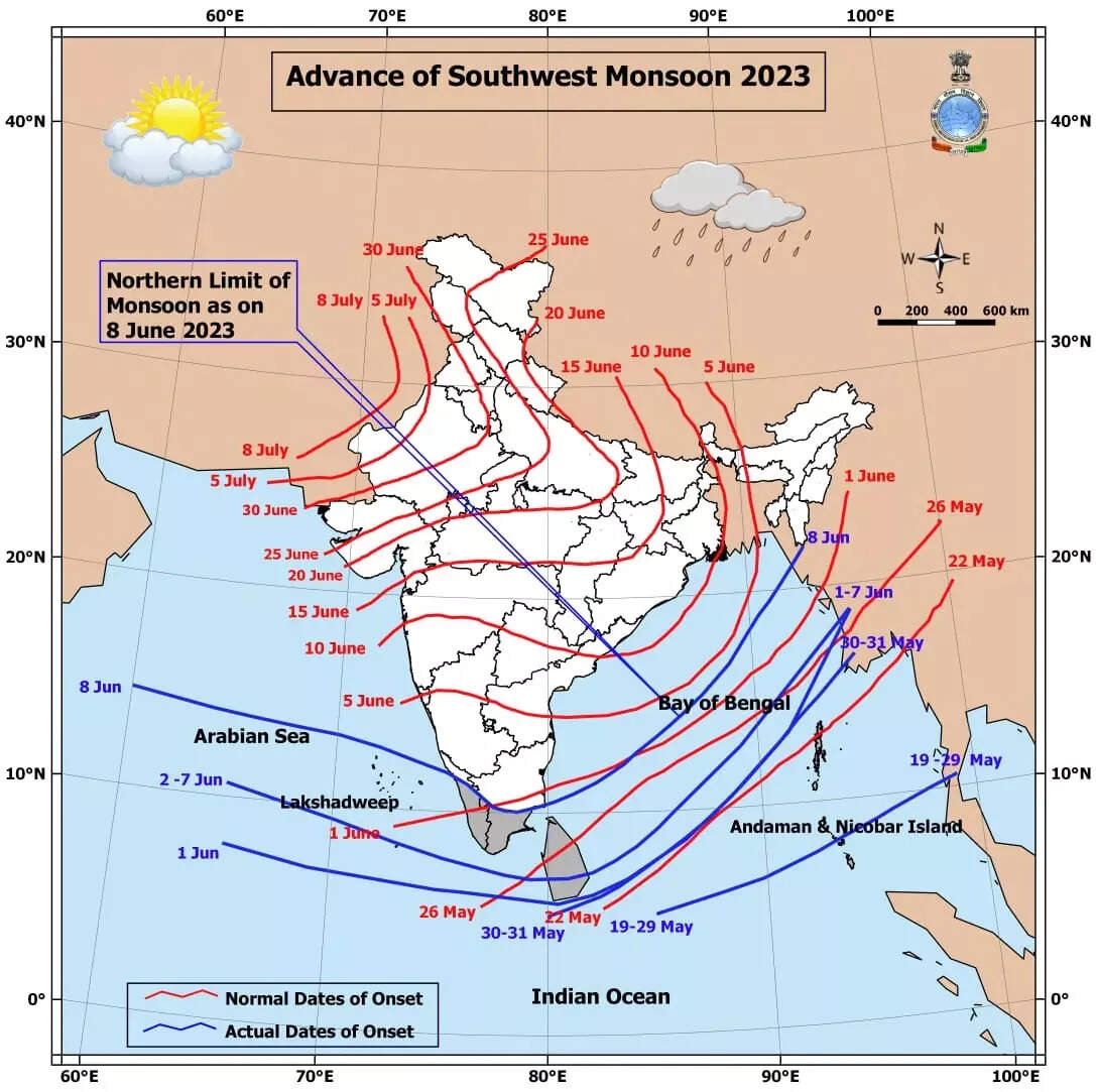 IMD: Monsoon Arrives in Kerala, Bringing Respite from Heat Wave; Rain ...