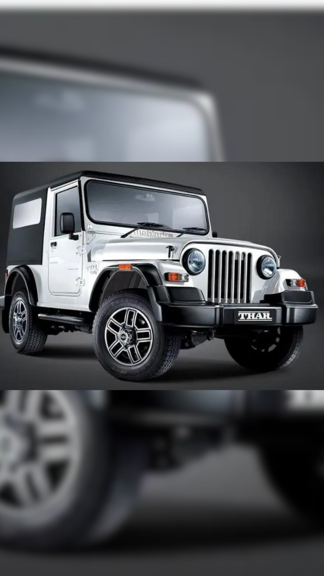 Old Mahindra Thar