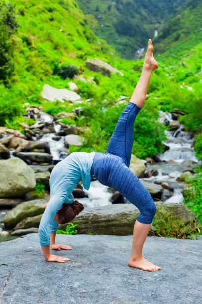 Dhanurasana or bow pose