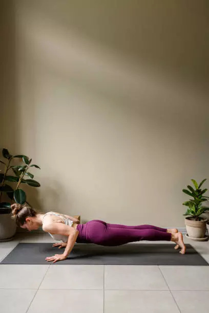 Chaturanga dandasana