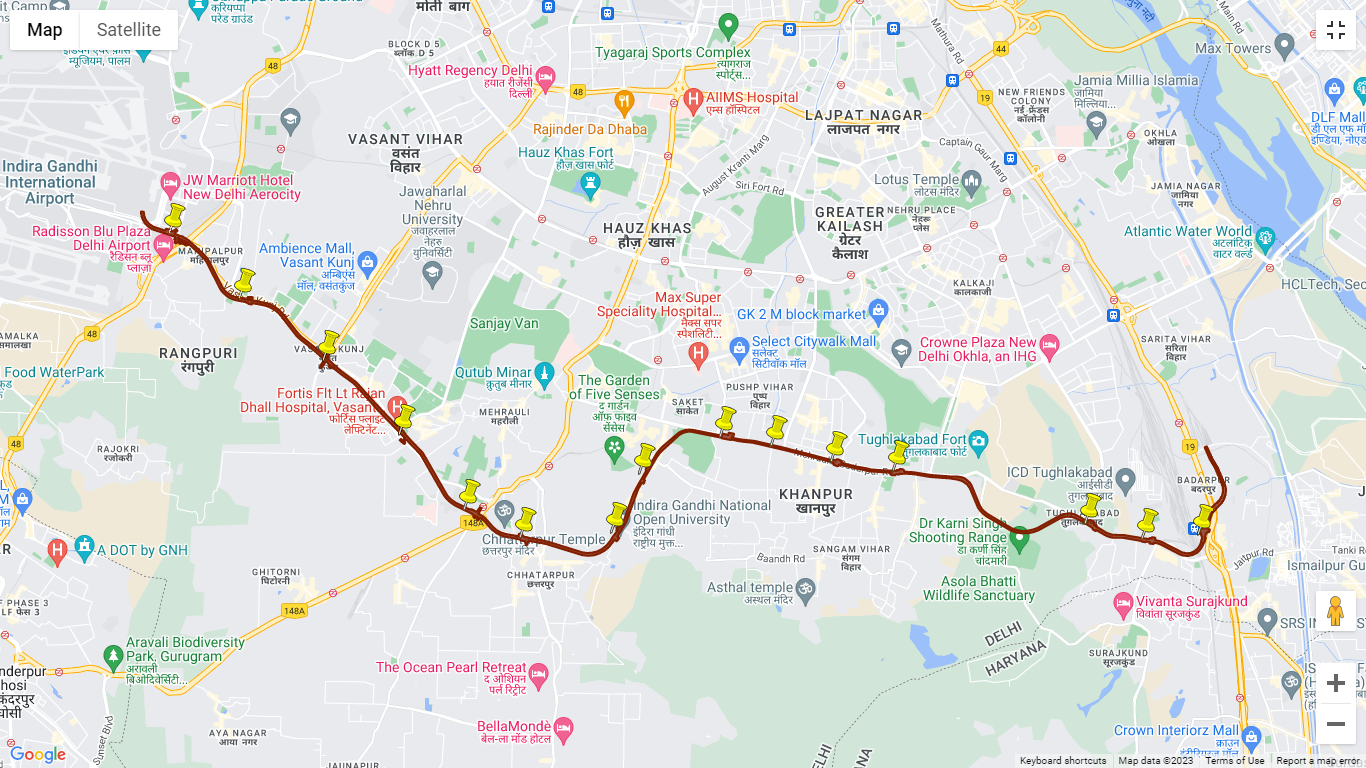  Dmrc Releases Official Phase 4 Map Of The Delhi Metro Project – GZDMSH Illustration 