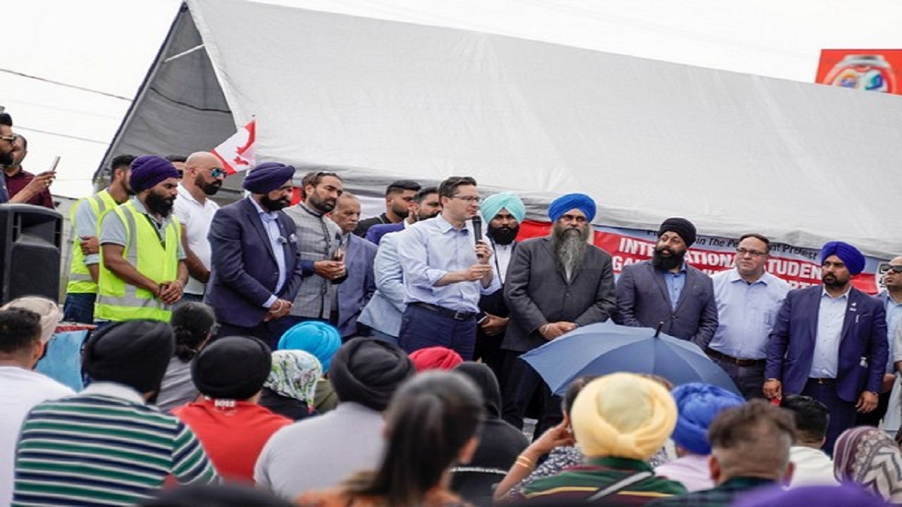 India Canada student protest