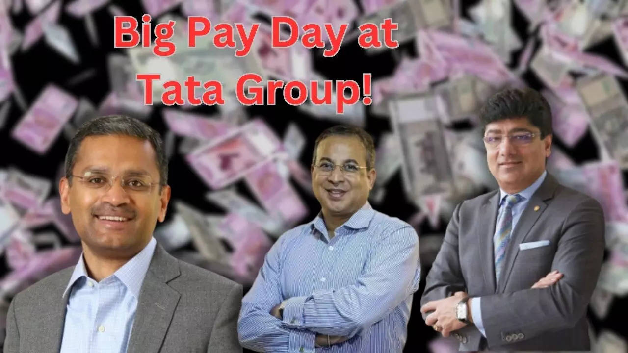 Big pay day at Tata Group! Whopping salary hikes for top bosses in TCS, Tata Power, IHCL | A peek into pay increments of top executives