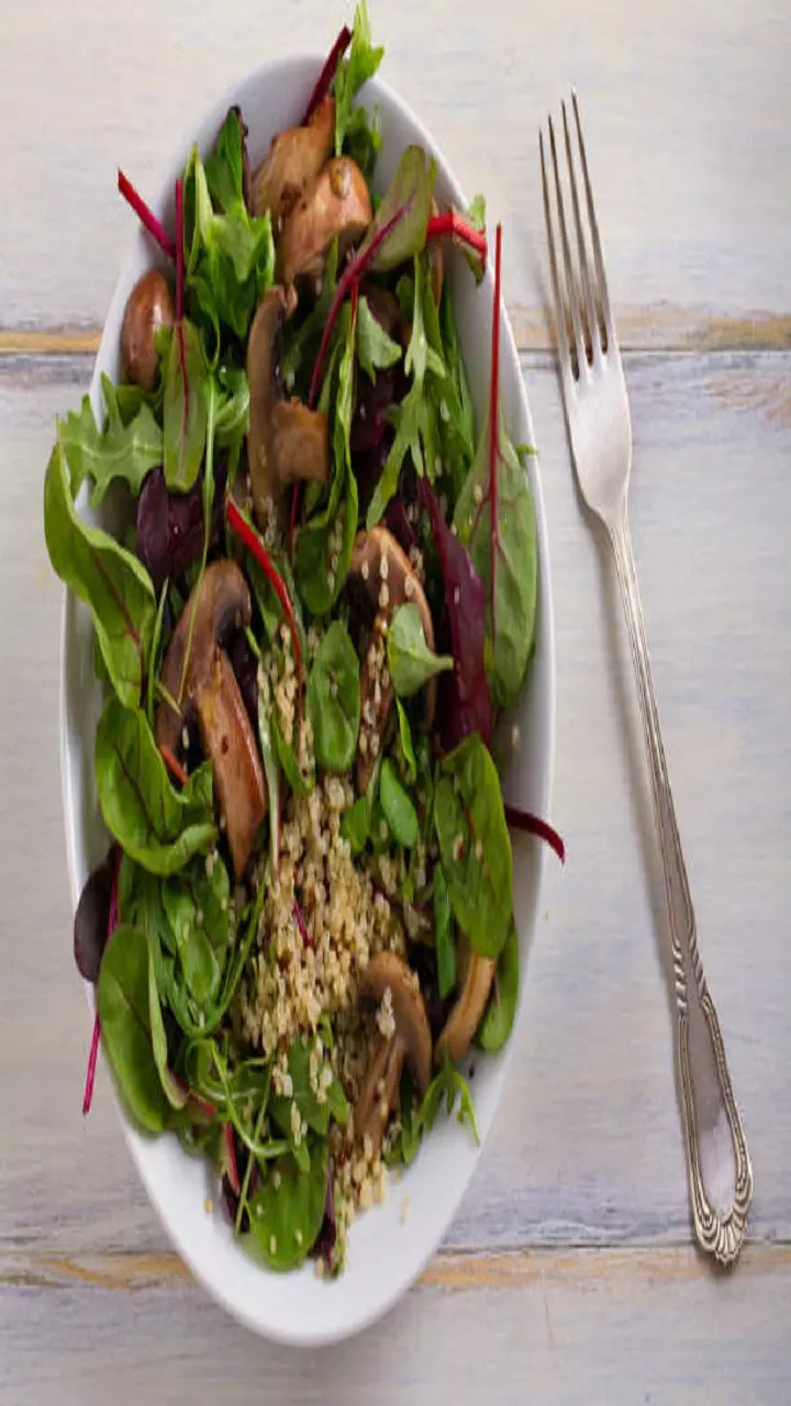 Garlic Mushroom Quinoa