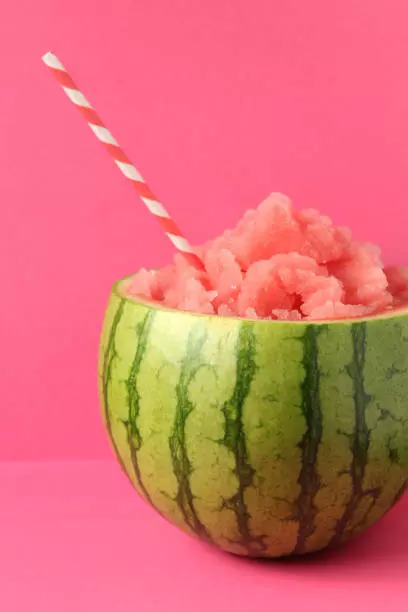 Watermelon slushie