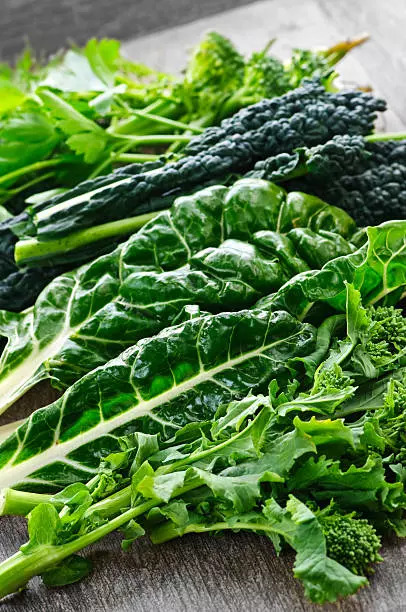 Green leafy vegetables