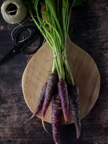 Purple carrots