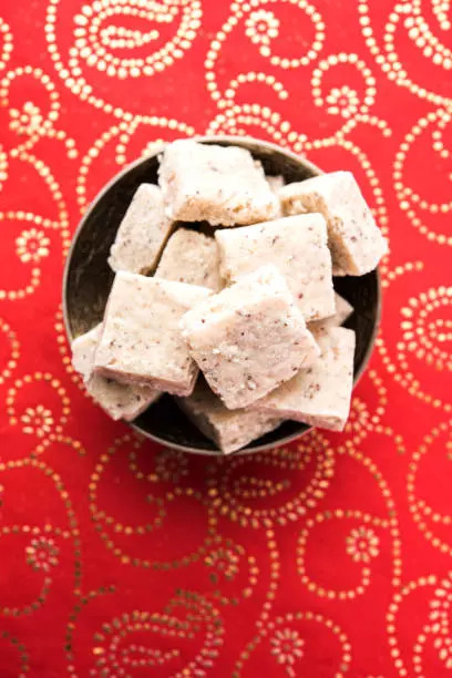 Coconut barfi