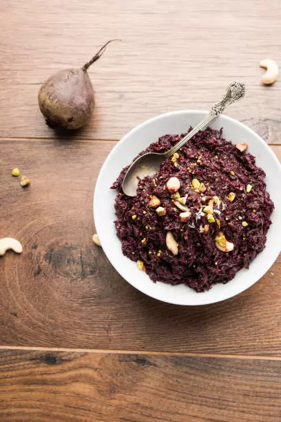 Beetroot halwa