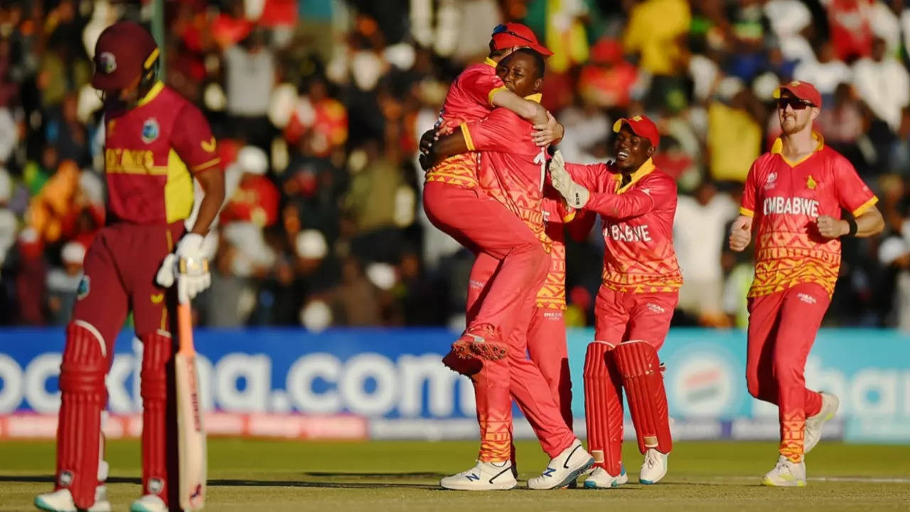 Aaron Jones - Wicket - West Indies vs USA