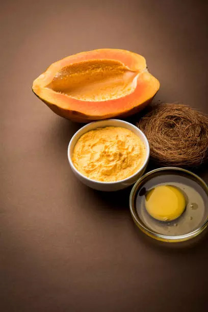 Papaya scrub