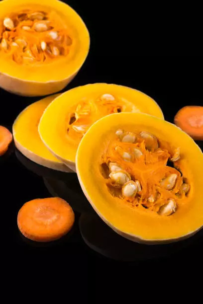 Pumpkin and seeds