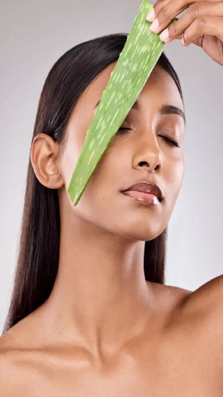 Soothe the skin with aloe vera