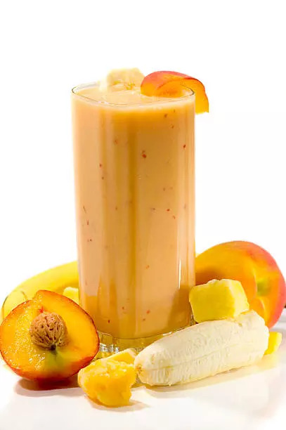 Peach smoothie