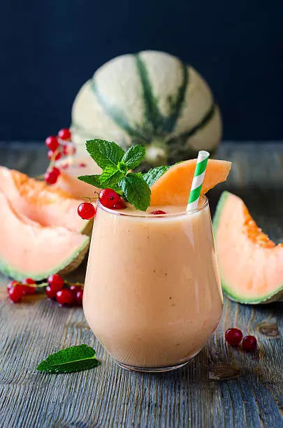 Musk melon smoothie