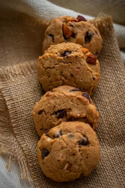 Chocolate peanut butter cookies