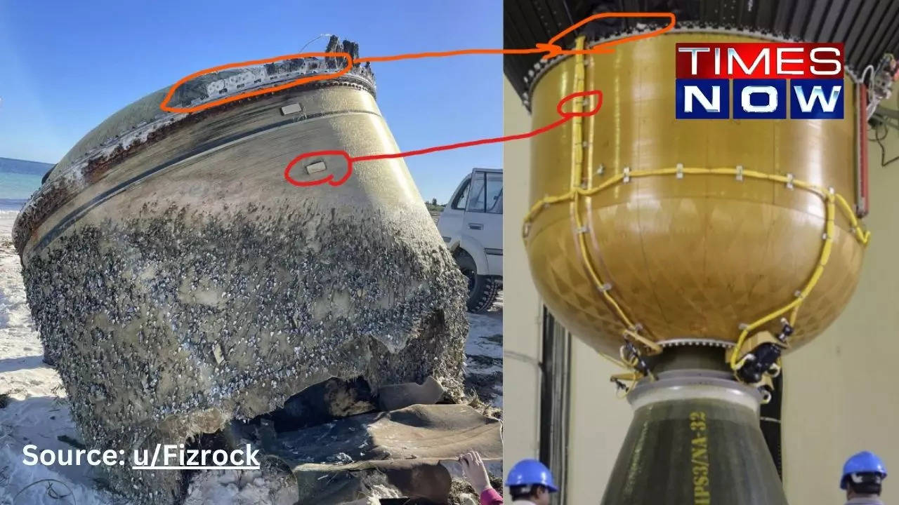 Space Debris Or Sea Junk? Mysterious Object On An Australian Beach ...