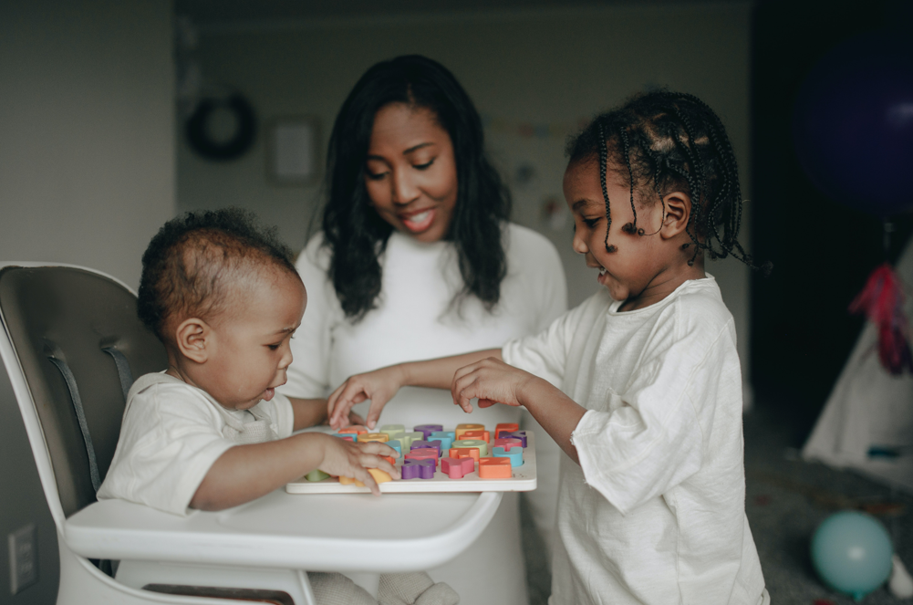 Play with your kids to feel happy in the middle of your work Pic Credit Pexels