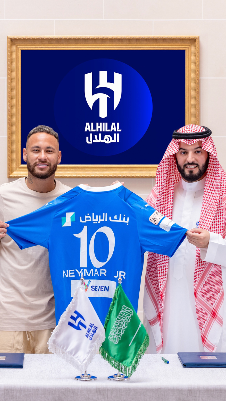 Neymar Jr PSG to Al Hilal 90 Million Pounds