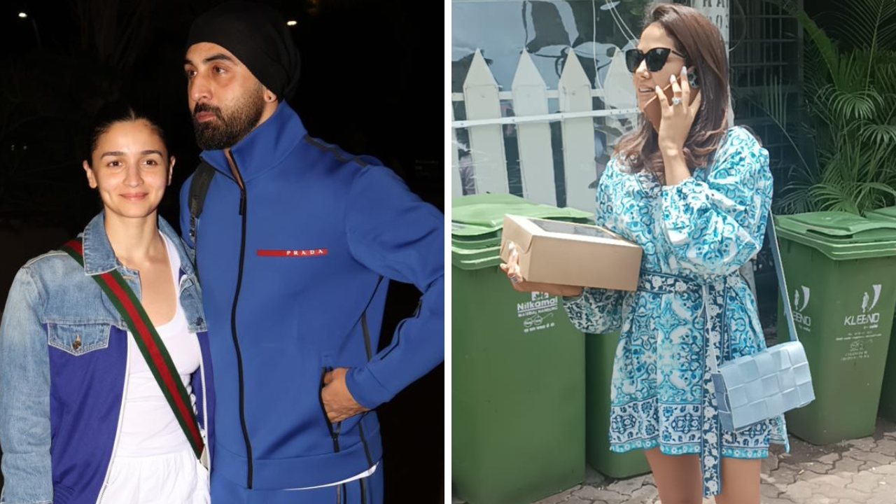 ZoomIn Mira Rajput Alia Bhatt Ranbir Kapoor Stun In Shades Of Blue