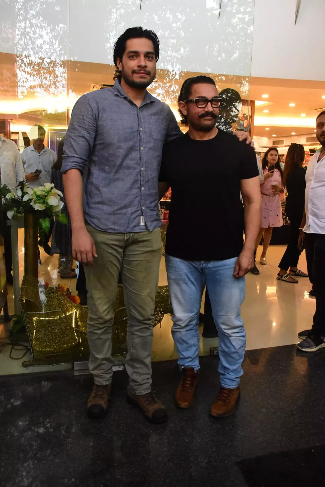 Aamir Khan with son Junaid