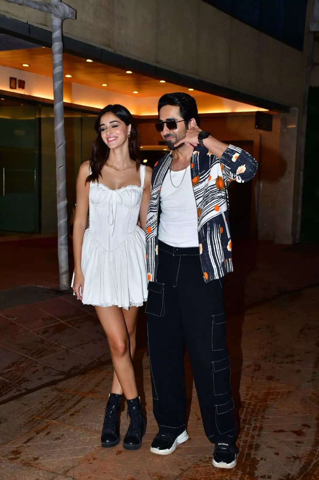 Ayushmann Khurrana And Ananya Panday