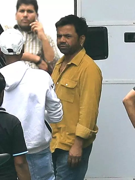 Rajpal Yadav shoots for new film in the city