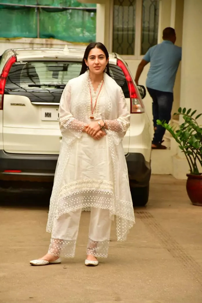 Sara Ali Khan Is A Vision In White