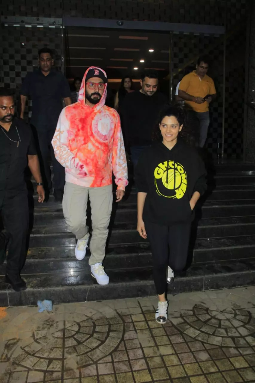 Abhishek Bachchan And Saiyami Kher