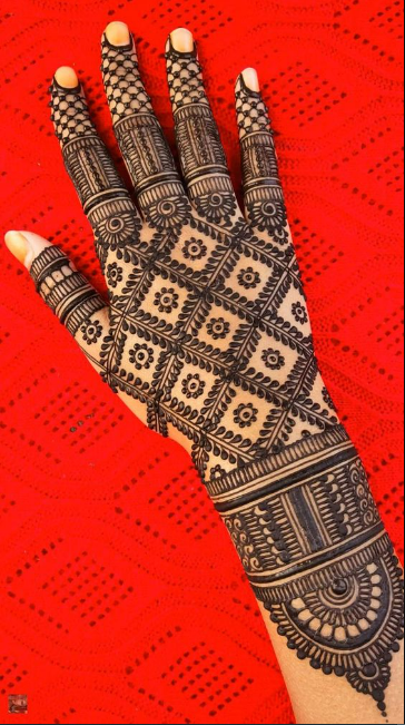 Finger Henna: 10 Trending Mehndi Designs for Fingers (Front and Back)