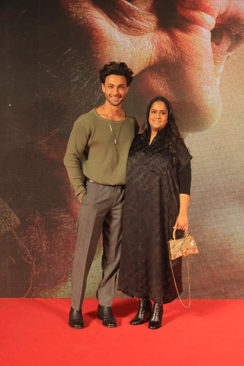 Aayush Sharma and Arpita Khan