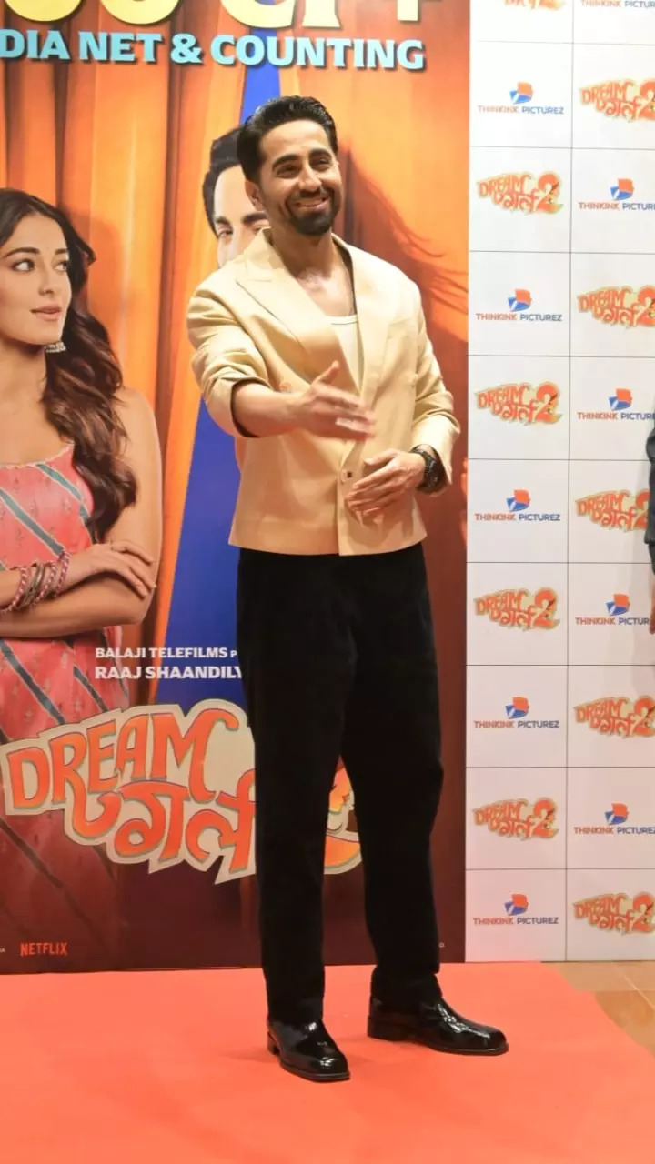 Ayushmann Khurrana at Dream Girl 2 success bash