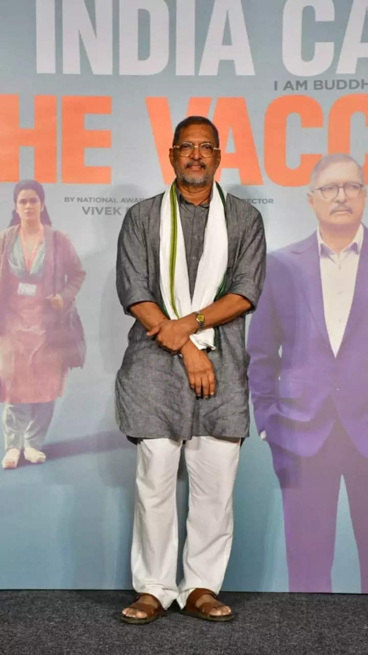 Nana Patekar at The Vaccine War trailer launch