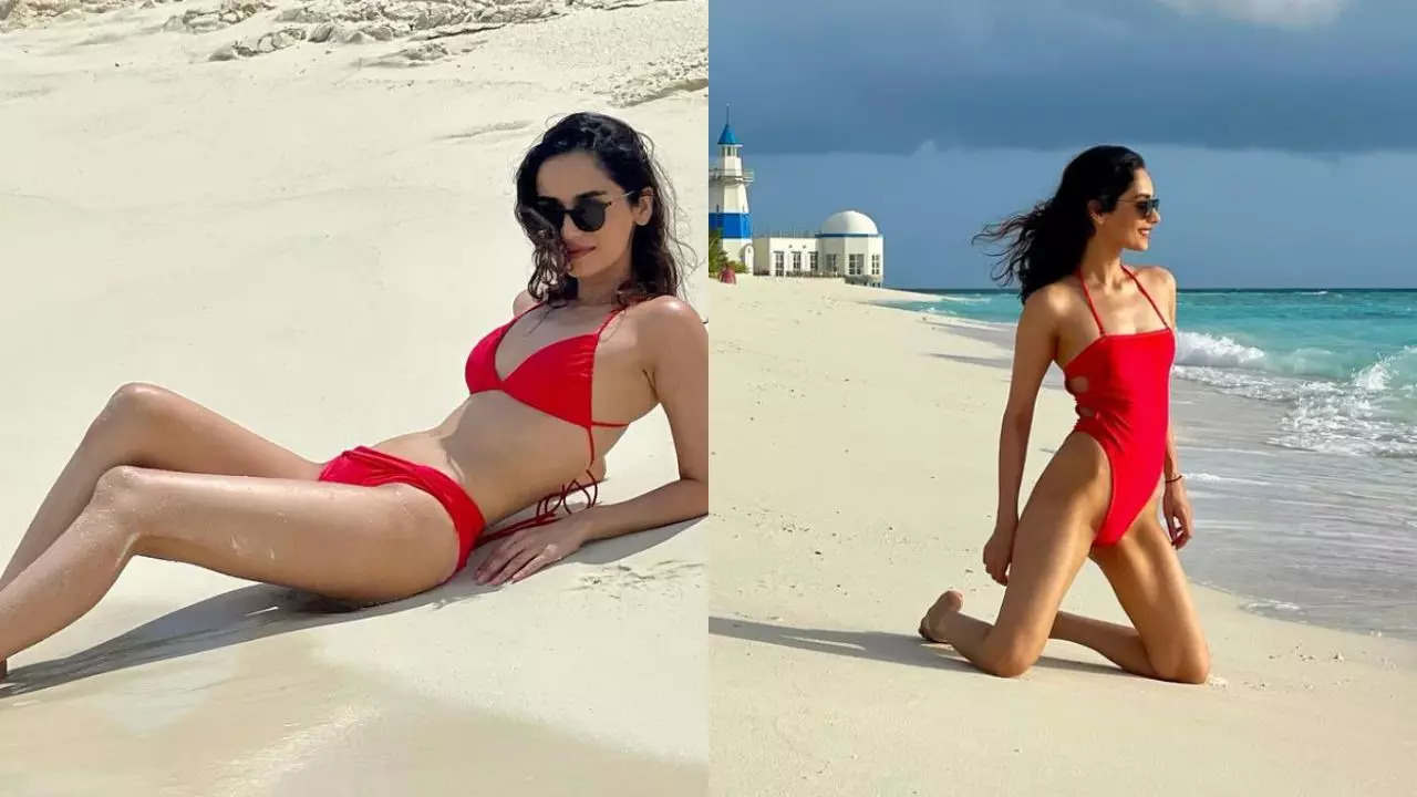 Manushi Chhillars ALLURING Bikini Looks