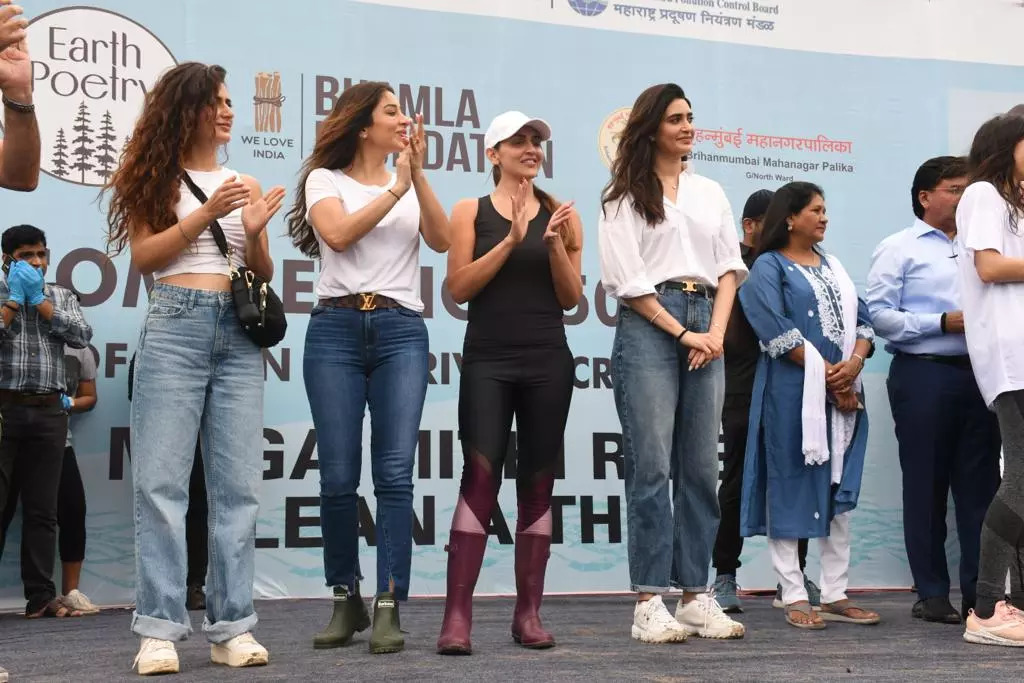 Bollywood beauties do their bit for environment