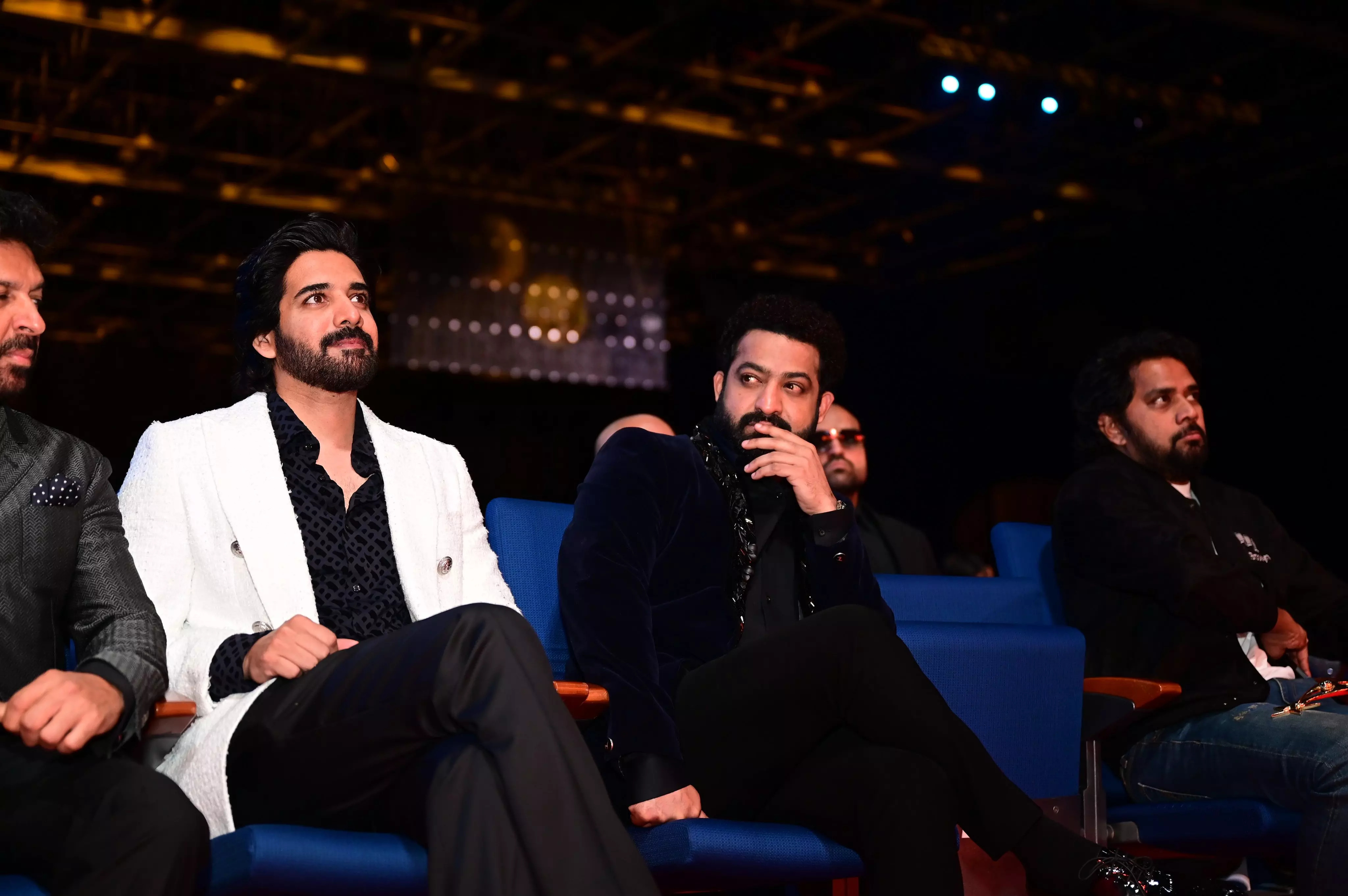 Jr NTR looked dapper as ever in a royal black suit