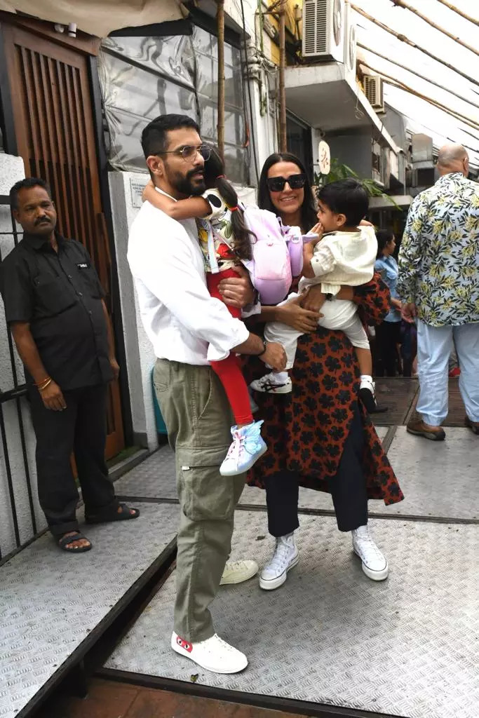 Neha Dhupia and Angad Bedi