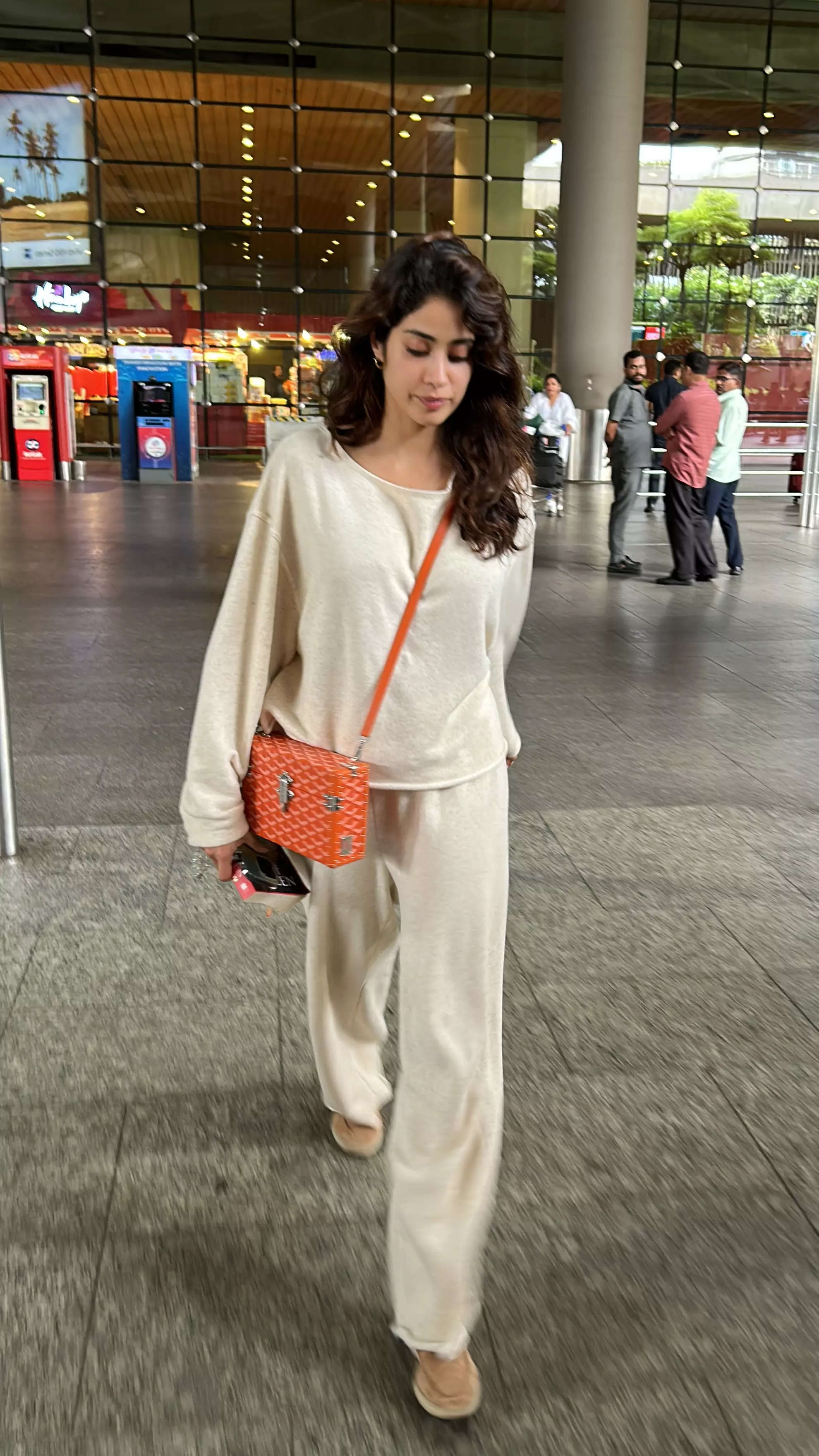 Janhvi Kapoors airport look is all about comfort