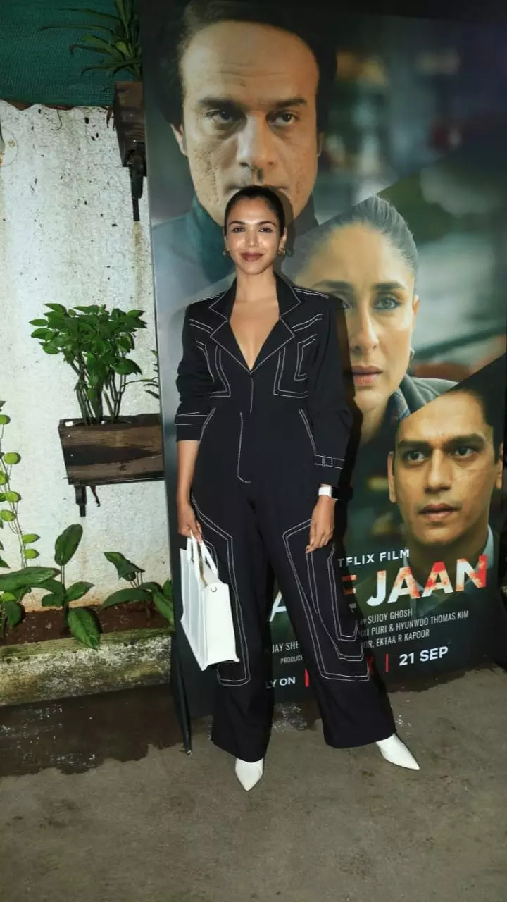 Shriya Pilgaonkar looked chic as ever at the screening